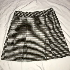 Talbots - A-Line Pleated Wool Skirt